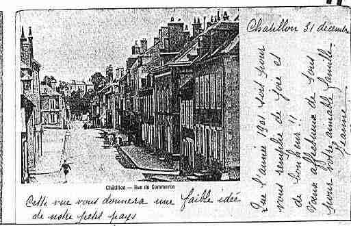 Ville de CHATILLONSURSEINE Carte postale ancienne