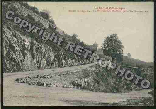 Ville de CHAUDESAIGUES Carte postale ancienne