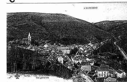 Ville de CHAUDESAIGUES Carte postale ancienne