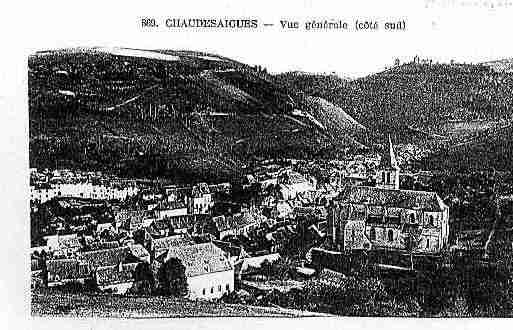 Ville de CHAUSSENAC Carte postale ancienne