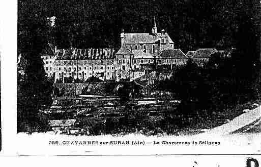 Ville de CHAVANNESSURSURAN Carte postale ancienne