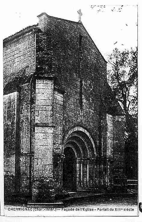 Ville de CHERMIGNAC Carte postale ancienne