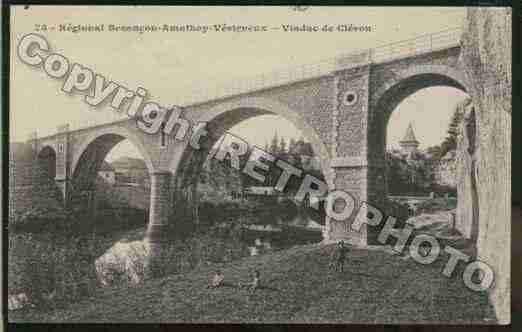 Ville de CLERON Carte postale ancienne