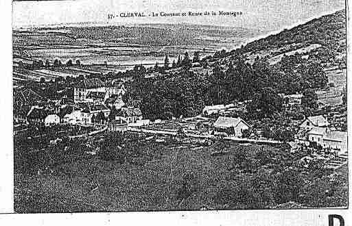 Ville de CLERVAL Carte postale ancienne