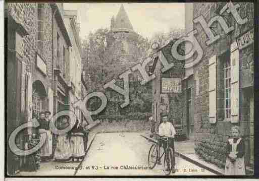 Ville de COMBOURG Carte postale ancienne