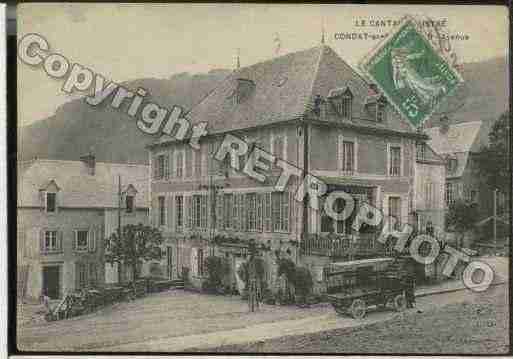 Ville de CONDAT Carte postale ancienne