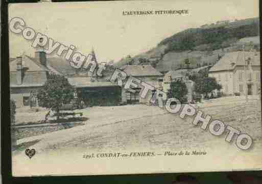 Ville de CONDAT Carte postale ancienne