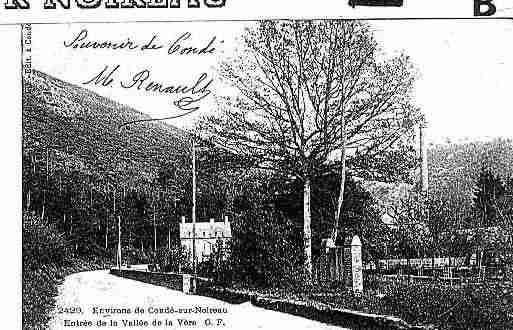 Ville de CONDESURNOIREAU Carte postale ancienne