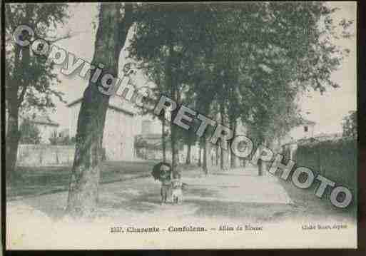 Ville de CONFOLENS Carte postale ancienne