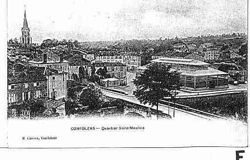 Ville de CONFOLENS Carte postale ancienne