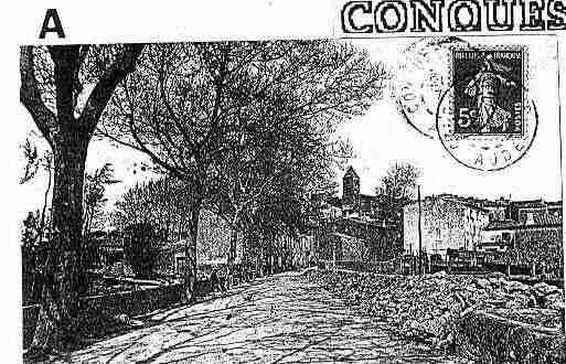 Ville de CONQUESSURORBIEL Carte postale ancienne