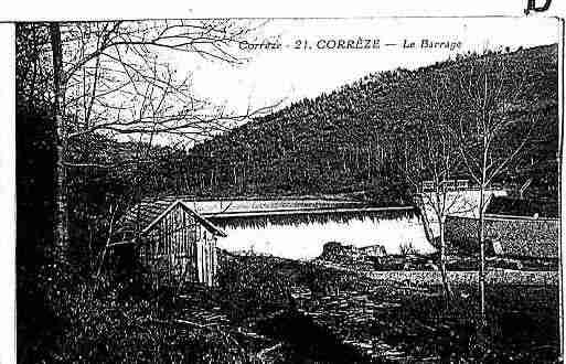 Ville de CORREZE Carte postale ancienne