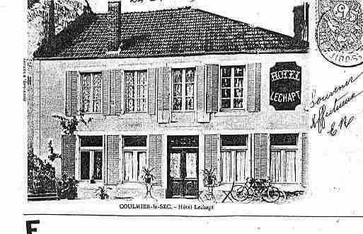 Ville de COULMIERLESEC Carte postale ancienne