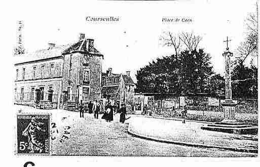 Ville de COURSEULLESSURMER Carte postale ancienne