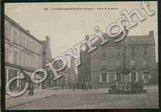 Ville de COURSEULLESSURMER Carte postale ancienne