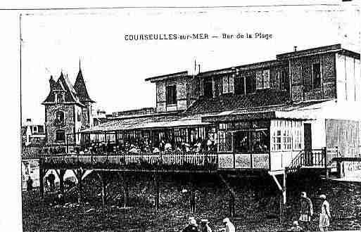 Ville de COURSEULLESSURMER Carte postale ancienne