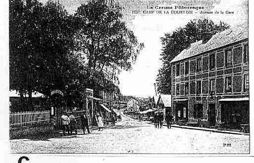 Ville de COURTINE(LA) Carte postale ancienne