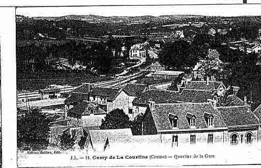 Ville de COURTINE(LA) Carte postale ancienne