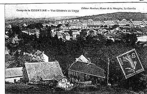 Ville de COURTINE(LA) Carte postale ancienne