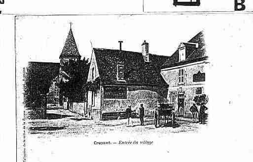 Ville de CROZANT Carte postale ancienne