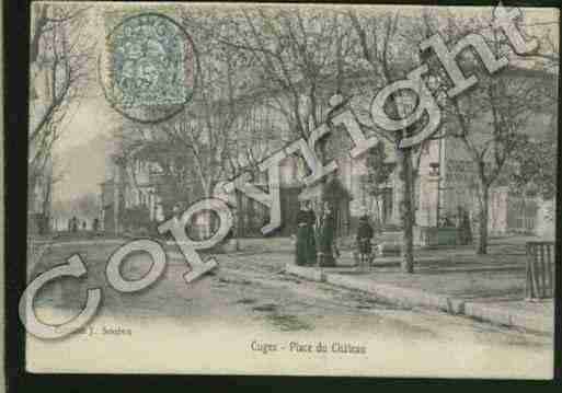 Ville de CUGESLESPINS Carte postale ancienne