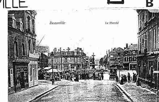 Ville de DEAUVILLE Carte postale ancienne