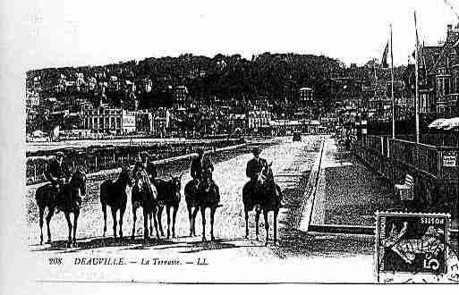 Ville de DEAUVILLE Carte postale ancienne