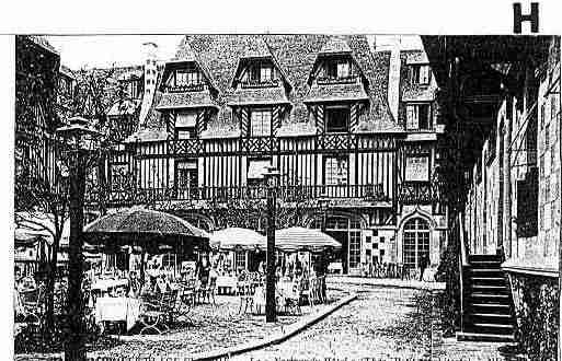 Ville de DEAUVILLE Carte postale ancienne