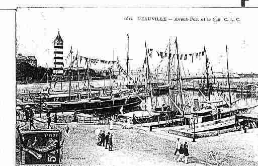 Ville de DEAUVILLE Carte postale ancienne