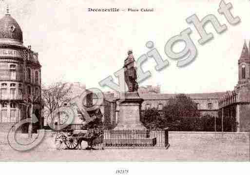 Ville de DECAZEVILLE Carte postale ancienne