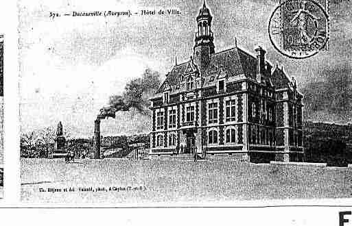 Ville de DECAZEVILLE Carte postale ancienne