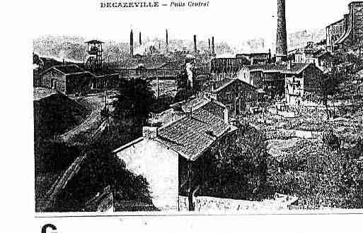 Ville de DECAZEVILLE Carte postale ancienne