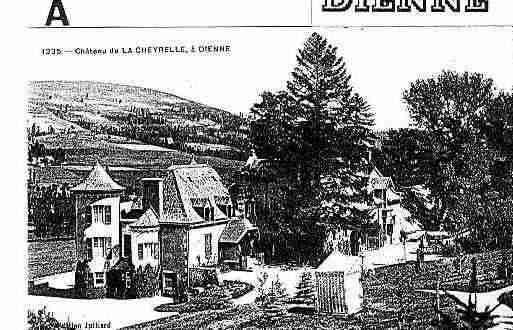 Ville de DIENNE Carte postale ancienne