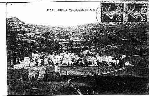 Ville de DIENNE Carte postale ancienne