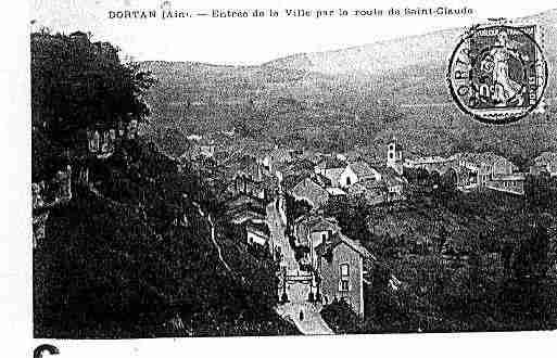 Ville de DORTAN Carte postale ancienne