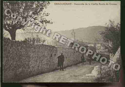 Ville de DRAGUIGNAN Carte postale ancienne