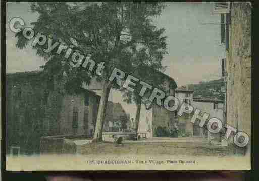 Ville de DRAGUIGNAN Carte postale ancienne