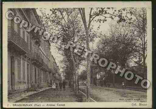 Ville de DRAGUIGNAN Carte postale ancienne