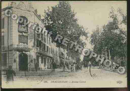 Ville de DRAGUIGNAN Carte postale ancienne