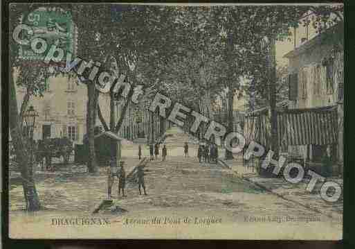 Ville de DRAGUIGNAN Carte postale ancienne