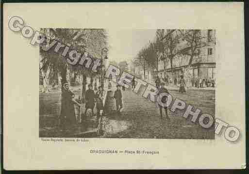 Ville de DRAGUIGNAN Carte postale ancienne