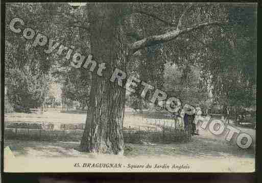 Ville de DRAGUIGNAN Carte postale ancienne