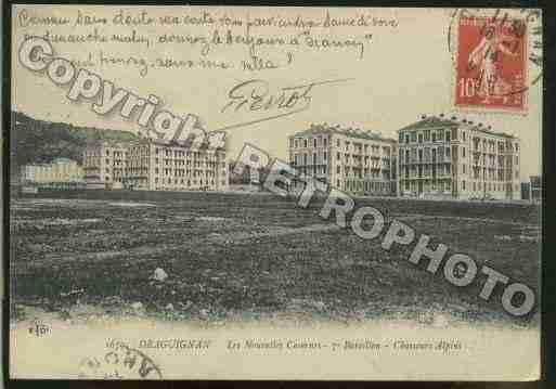 Ville de DRAGUIGNAN Carte postale ancienne