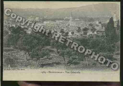 Ville de DRAGUIGNAN Carte postale ancienne