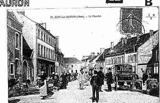 Ville de DUNSURAURON Carte postale ancienne