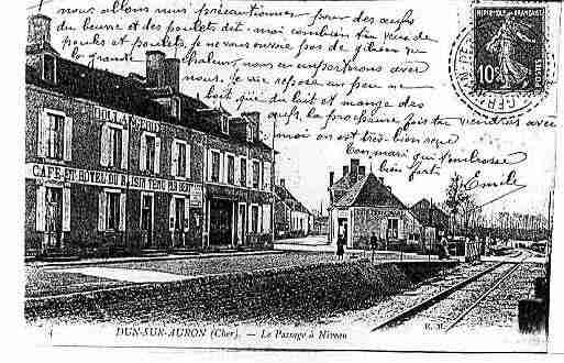 Ville de DUNSURAURON Carte postale ancienne