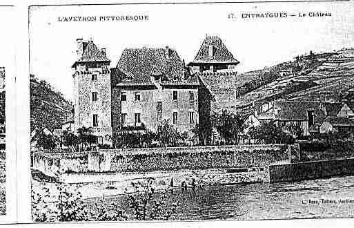 Ville de ENTRAYGUESSURTRUYERE Carte postale ancienne