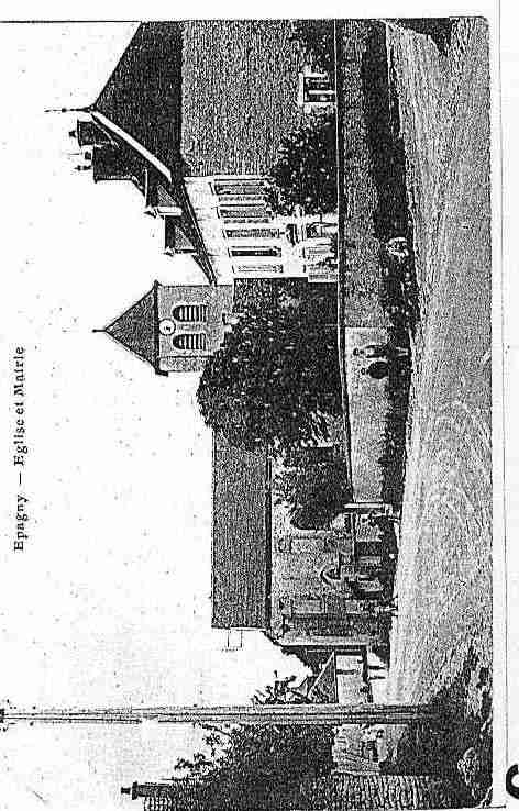 Ville de EPAGNY Carte postale ancienne