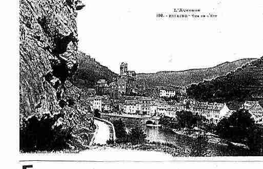 Ville de ESTAING Carte postale ancienne