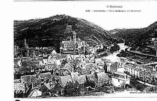 Ville de ESTAING Carte postale ancienne